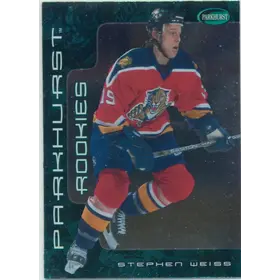 2001-02 PARKHURST - STEPHEN WEISS #318 ROOKIES