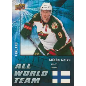 2009-10 UPPER DECK - MIKKO KOIVU #AW7 ALL WORLD TEAM