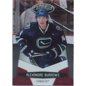 2010-11 CERTIFIED - ALEXANDRE BURROWS #141 PLATINUM RED 475/999