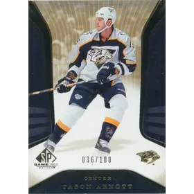 2006-07 SP GAME USED - JASON ARNOTT #59 GOLD 36/100