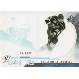 2010-11 SP AUTHENTIC - GUILLAUME LATENDRESSE #159 SP ESSENTIALS 1313/1999