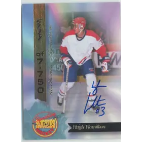 1995 SIGNATURES ROOKIES - HUGH HAMILTON #16 SIGNATURES 5238/7750