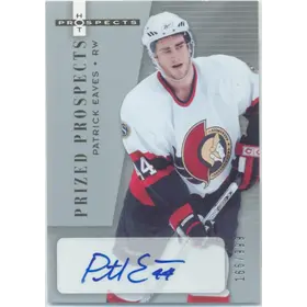 2005-06 HOT PROSPECTS - PATRICK EAVES #207 PRIZED PROSPECTS 166/999