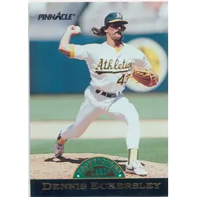 1993 Pinnacle - Dennis Eckersley #6 Cooperstown Card Box Set