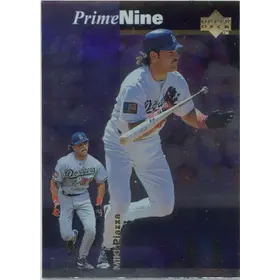 1994 Upper Deck - Mike Piazza #PN9 Prime Nines