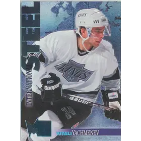 1995-96 FLEER METAL - VITALI YACHMENEV #22 INTERNATIONAL STEEL