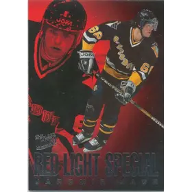 1995-96 FLEER ULTRA - JAROMIR JAGR #4 RED LIGHT SPECIAL
