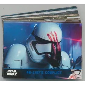 2016 Star Wars The Force Awakens: Lightsaber Blue 21-card Lot