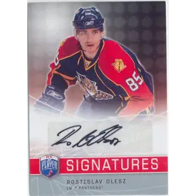 2008-09 BE A PLAYER - ROSTISLAV OLESZ #S-RO SIGNATURES