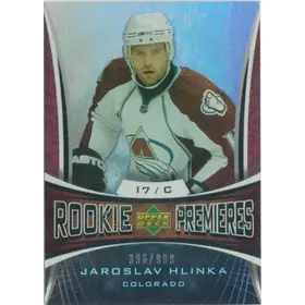 2007-08 TRILOGY - JAROSLAV HLINKA #136 ROOKIE 396/999