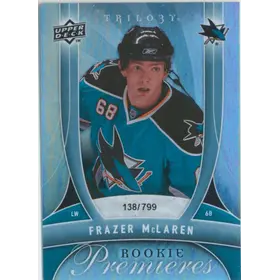 2009-10 TRILOGY - FRAZER McLAREN #134 ROOKIE 138/799