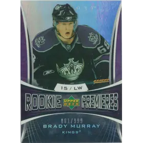 2007-08 TRILOGY - BRADY MURRAY #151 ROOKIE 861/999