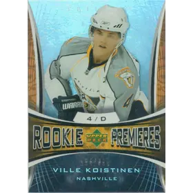 2007-08 TRILOGY - VILLE KOISTINEN #157 ROOKIE 184/999