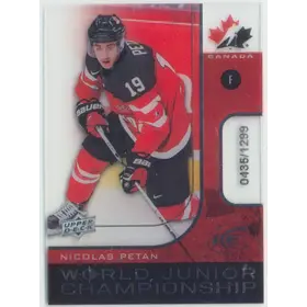 2015-16 ICE - NICOLAS PETAN #WJ-NP WORLD JUNIOR CHAMPIONSHIP 435/1299