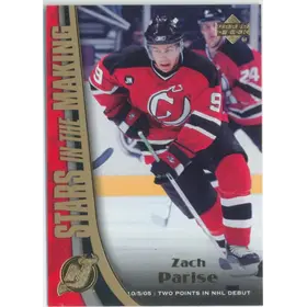 2005-06 UPPER DECK - ZACH PARISE #SM13 STARS IN THE MAKING
