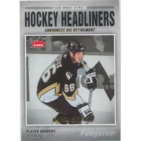 2006-07 FLEER - MARIO LEMIEUX #HL6 HOCKEY HEADLINERS