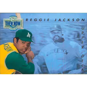 1993 Upper Deck - Reggie Jackson #TN16 Then & Now