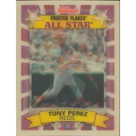 1992 Sportflics Kellogg's Corn Flakes All Stars - Tony Perez #2