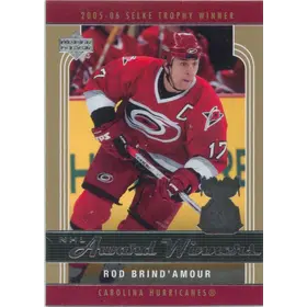 2006-07 UPPER DECK - ROD BRIND'AMOUR #AW6 AWARD WINNERS