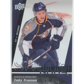 2009-10 UPPER DECK - CODY FRANSON #475 YOUNG GUNS