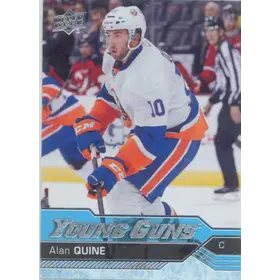 2016-17 UPPER DECK - ALAN QUINE #208 YOUNG GUNS