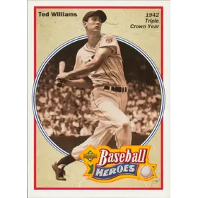 1992 Upper Deck - Ted Williams #30 Baseball Heroes