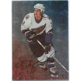 1998-99 BE A PLAYER - STEVE KONOWALCHUK #148 AUTOGRAPHS