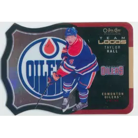 2015-16 O-PEE-CHEE PLATINUM - TAYLOR HALL #T-12 TEAM LOGOS