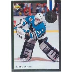 1992-93 UPPER DECK - JARMO MYLLYS #E19 EURO STARS
