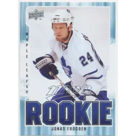 2008-09 MVP - JONAS FROGREN #387 ROOKIE