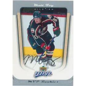 2005-06 MVP - MATT FOY #429 ROOKIE