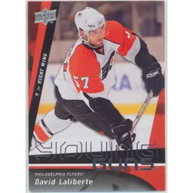 2009-10 UPPER DECK - DAVID LALIBERTE #485 YOUNG GUNS