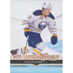 2014-15 UPPER DECK - JAKE McCABE #208 YOUNG GUNS