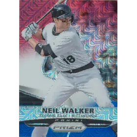 2015 Panini Prizm - Neil Walker #123 Red White & Blue Mojo Prizm Parallel