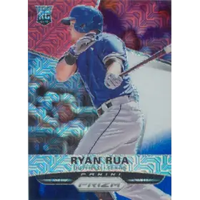 2015 Panini Prizm - Ryan Rua #200 Red White & Blue Mojo Prizm Parallel RC