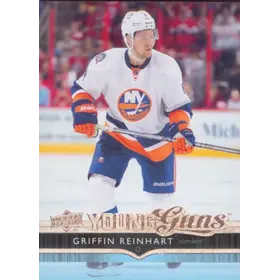 2014-15 UPPER DECK - GRIFFIN REINHART #233 YOUNG GUNS