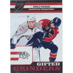 2010-11 ZENITH - SHEA WEBER #7 GIFTED GRINDERS