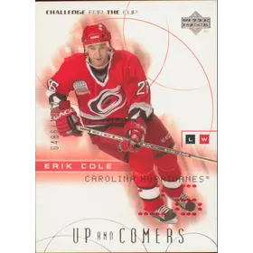 2001-02 CHALLENGE FOR THE CUP - ERIK COLE #100  UP AND COMERS 486/1000