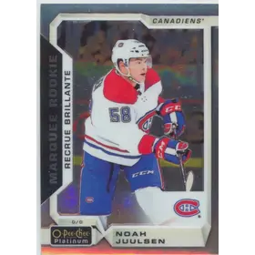 2018-19 O-PEE-CHEE PLATINUM - NOAH JUULSEN #167 ROOKIE