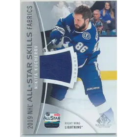 2019-20 SP GAME USED - NIKITA KUCHEROV #AS-NK ALL-STAR SKILLS FABRICS