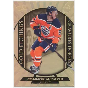 2020-21 TIM HORTONS - CONNOR McDAVID #G-1 GOLD ETCHINGS