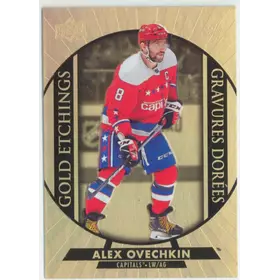 2020-2021 TIM HORTONS - ALEX OVECHKIN #G-10 GOLD ETCHINGS