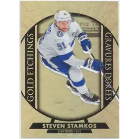 2020-2021 TIM HORTONS - STEVEN STAMKOS #G-13 GOLD ETCHINGS