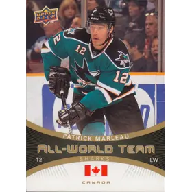 2010-11 UPPER DECK - PATRICK MARLEAU #AW-3 ALL-WORLD TEAM