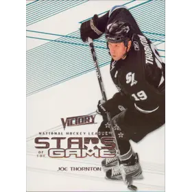 2010-11 VICTORY - JOE THORNTON #SOG-TH STARS OF THE GAME