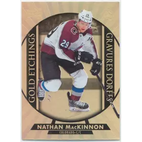 2020-21 TIM HORTONS - NATHAN MacKINNON #G-5 GOLD ETCHINGS