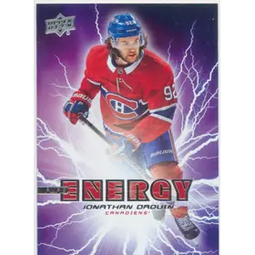 2019-20 UPPER DECK - JONATHAN DROUIN #PE-43 PURE ENERGY