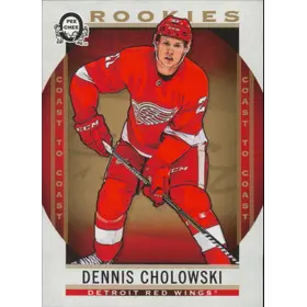 2018-19 O-PEE-CHEE COAST TO COAST - DENNIS CHOLOWSKI #178 ROOKIE