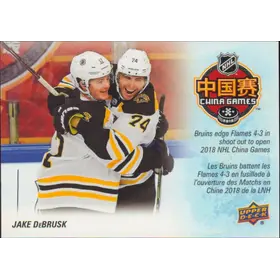 2019-20 TIM HORTONS - JAKE DEBRUSK #SE-1 KEY SEASON EVENTS