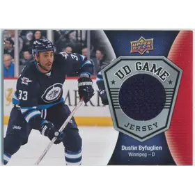 2016-17 UPPER DECK - DUSTIN BYFUGLIEN #GJ-DB GAME JERSEY